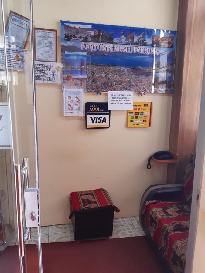 Hostal Vista Al Lago Titicaca Puno Eksteriør billede