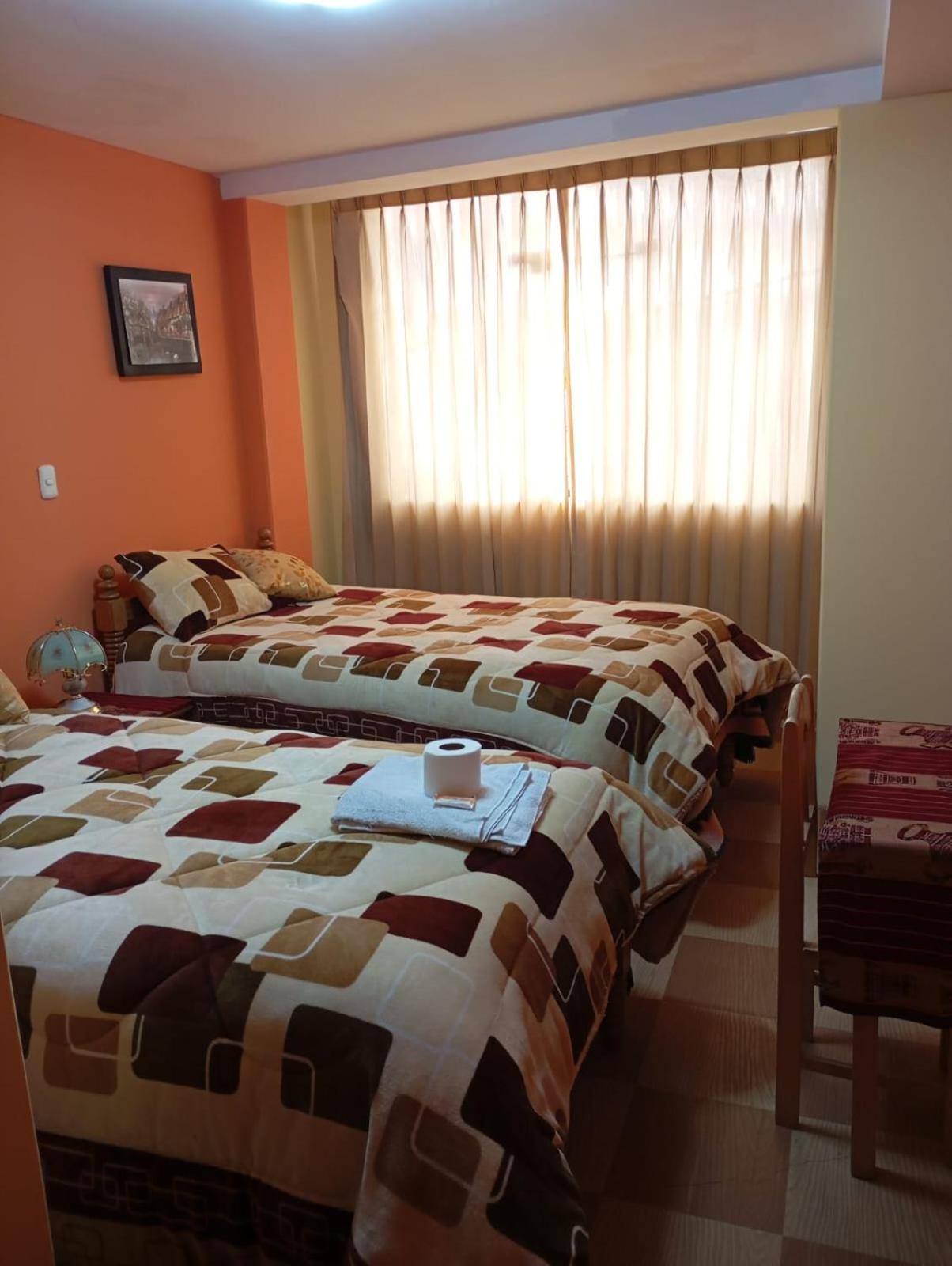 Hostal Vista Al Lago Titicaca Puno Eksteriør billede