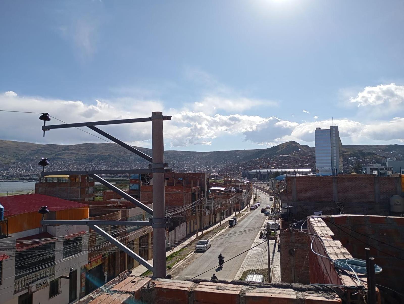 Hostal Vista Al Lago Titicaca Puno Eksteriør billede
