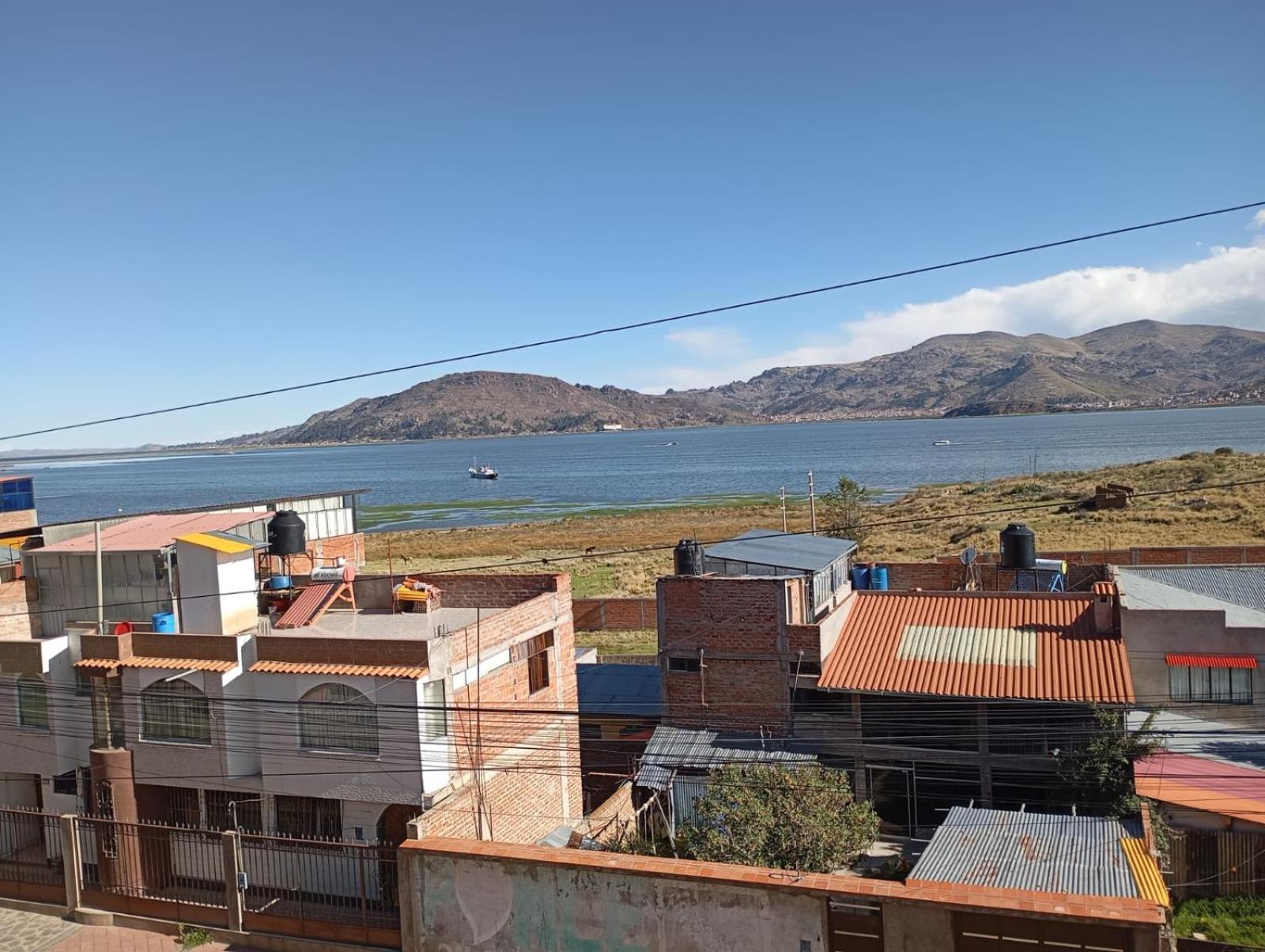 Hostal Vista Al Lago Titicaca Puno Eksteriør billede
