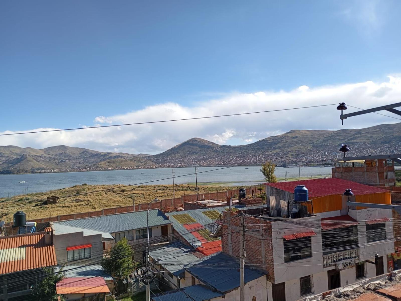 Hostal Vista Al Lago Titicaca Puno Eksteriør billede