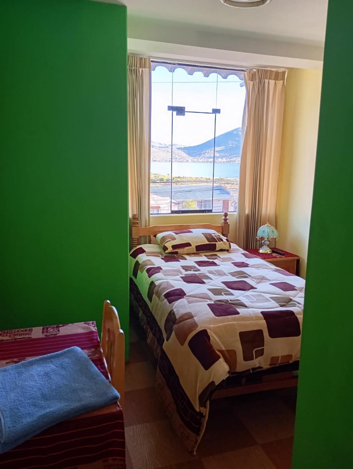 Hostal Vista Al Lago Titicaca Puno Eksteriør billede
